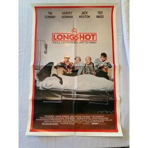 The Longshot One Sheet Movie Poster - Folded - 1986